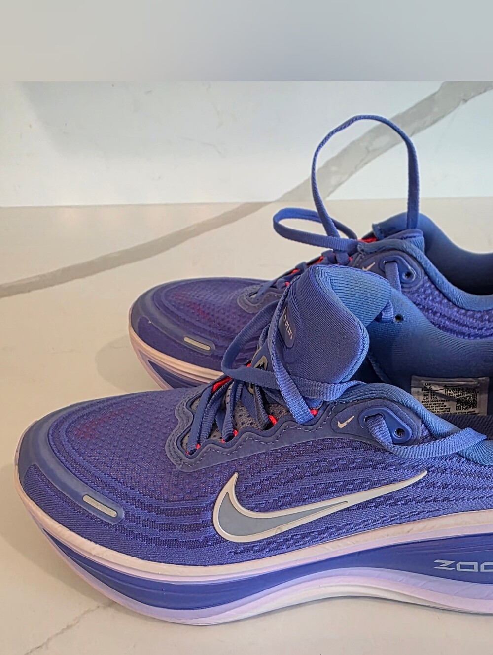 Nike Women’s Vomero Plus Running Shoes - Purple/Pink - Picture 4 of 7